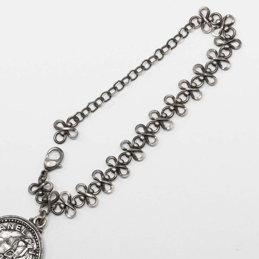 CHANEL Authentic Silver Charm Bracelet - Picture 8 of 9